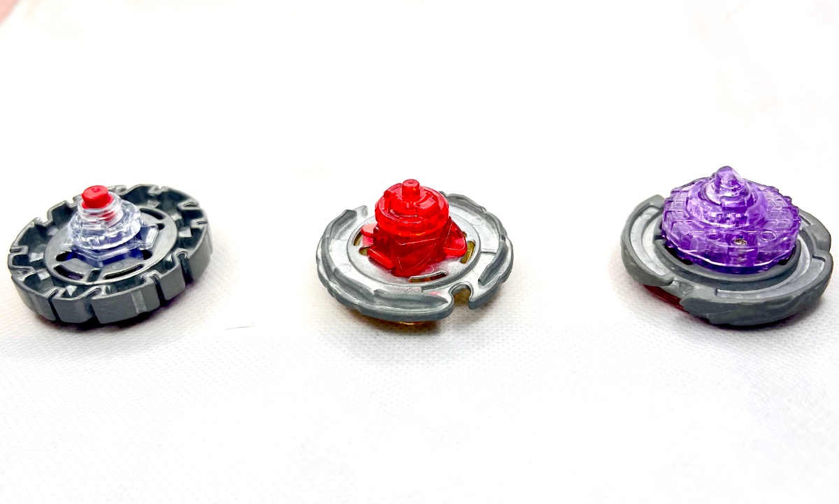 Good Condition Authentic Metal Fusion Hybrid Wheel Custom Set (Attack & Balance)  thumbnail 2
