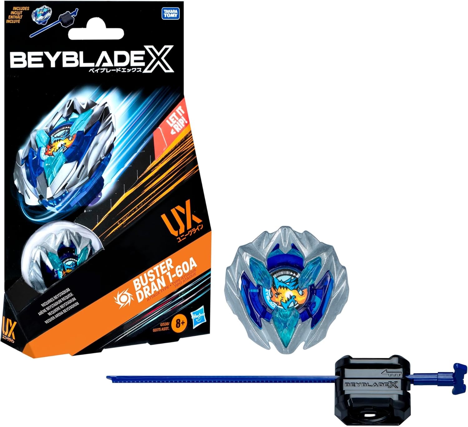A New Buster Dran 1-60A - Beyblade X Beyblade available in Tunisia