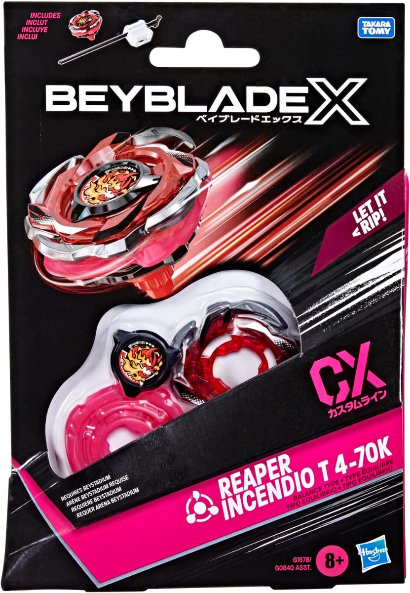 Beyblade CX HellsReaper T4-70K (New In Box) thumbnail 2