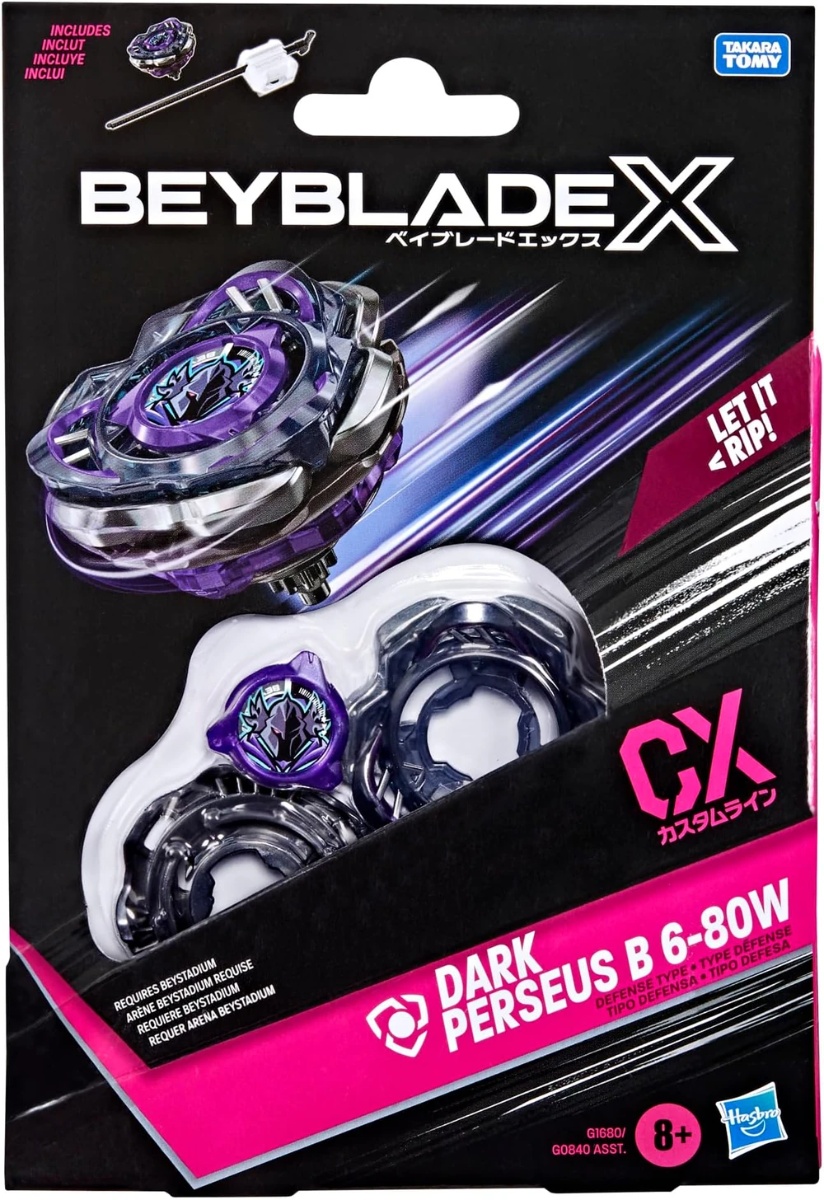 Beyblade CX Perseus Dark B6-80W (New In Box) thumbnail 2